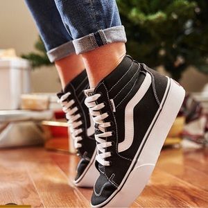 LIKE NEW High Top Vans